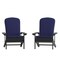 Flash Furniture SLT Gray Adirondack Chairs with Blue Cushions, 2PK 2-JJ-C14501-CSNBL-SLT-GG - alternate 7